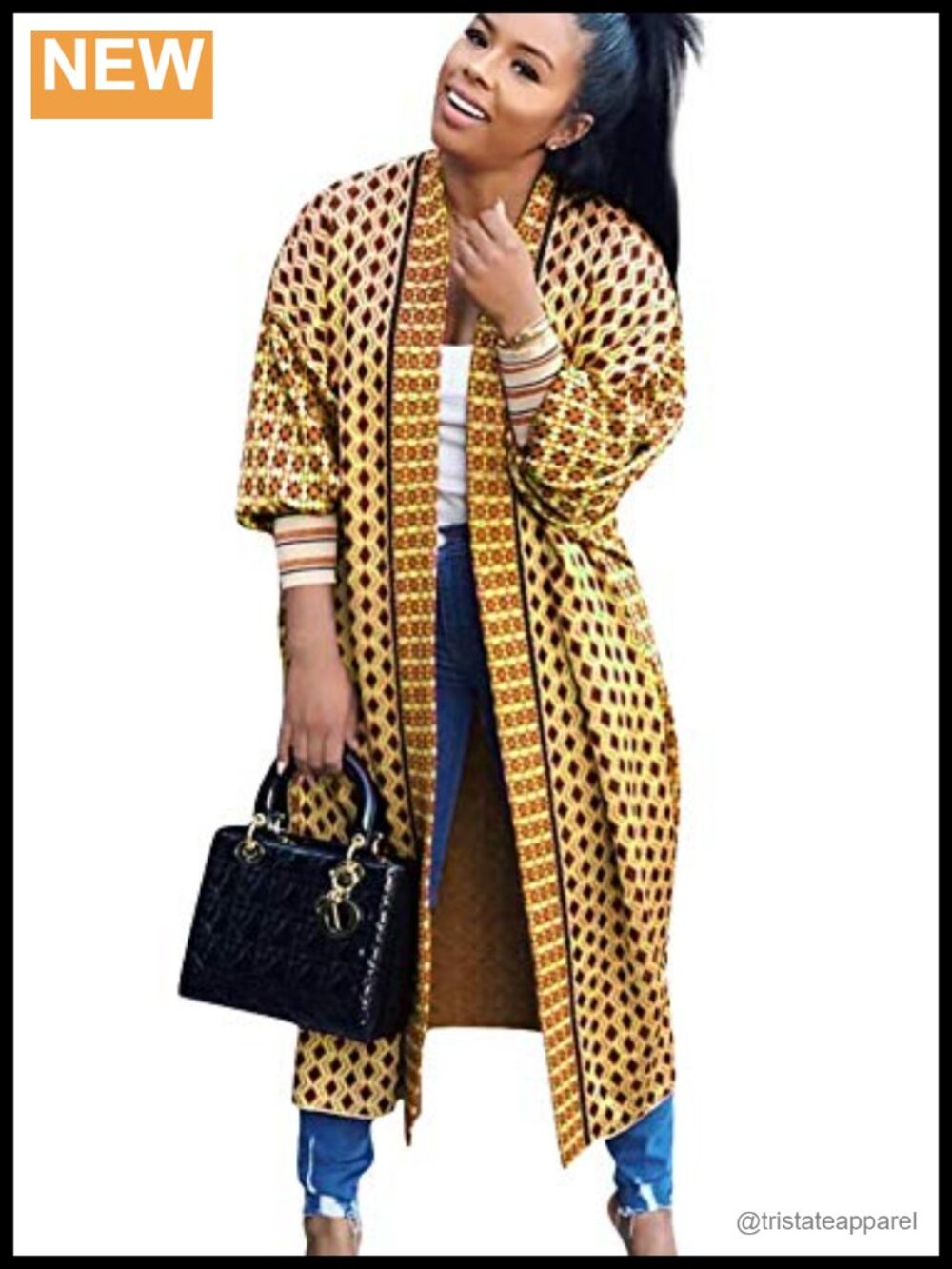 Women's Lightweight Open Front Long Cardigan Coat Outwear Loose Fit